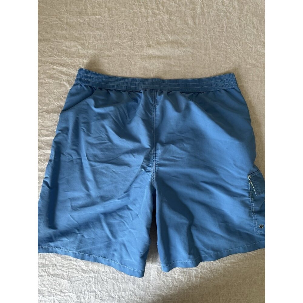 Polo Ralph Lauren Men's Size XL Swimwear Shorts Trunks Blue Lined Preppy Pockets - Picture 9 of 9